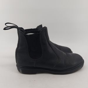 Dr Martens 2976 SMOOTH LEATHER CHELSEA BOOTS Black Size 8
